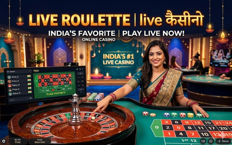 live roulette online casino​ at Big Daddy Game Casino featured image